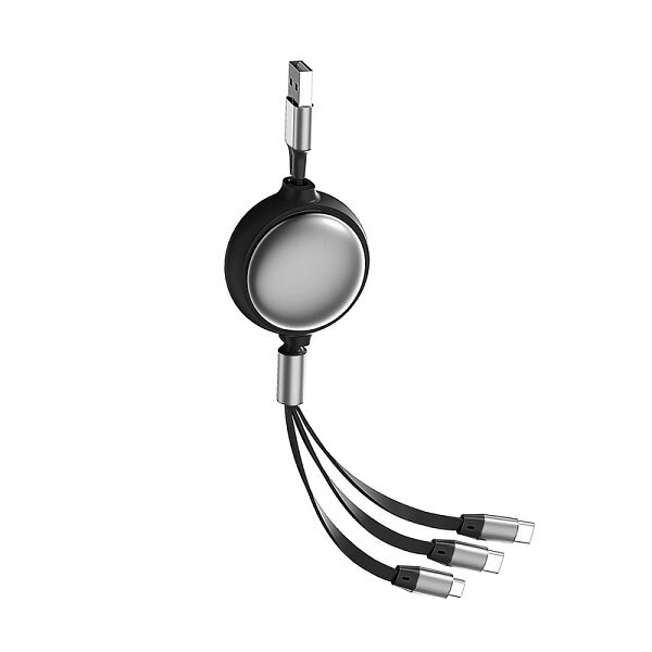 ITCB033 – 3 IN 1 2.4A FAST CHARGING RETRACTABLE CABLE