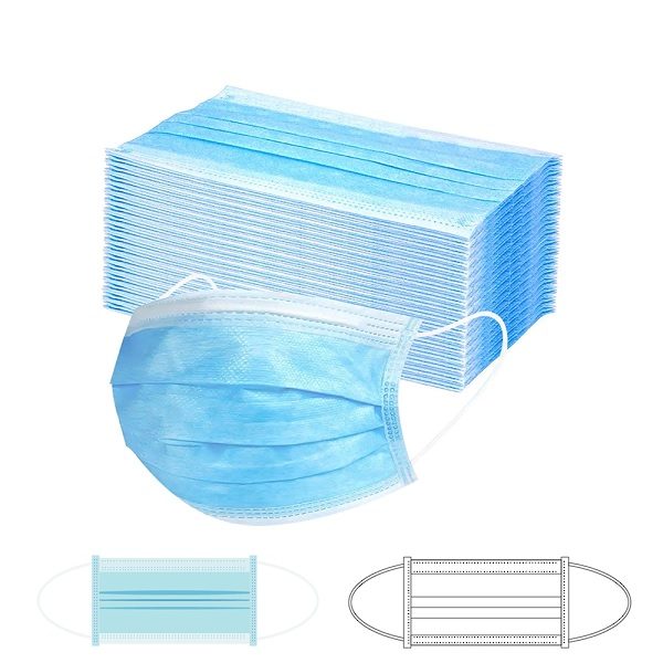 LFOT235 – disposable 3-ply face mask ( box of 50 pieces)