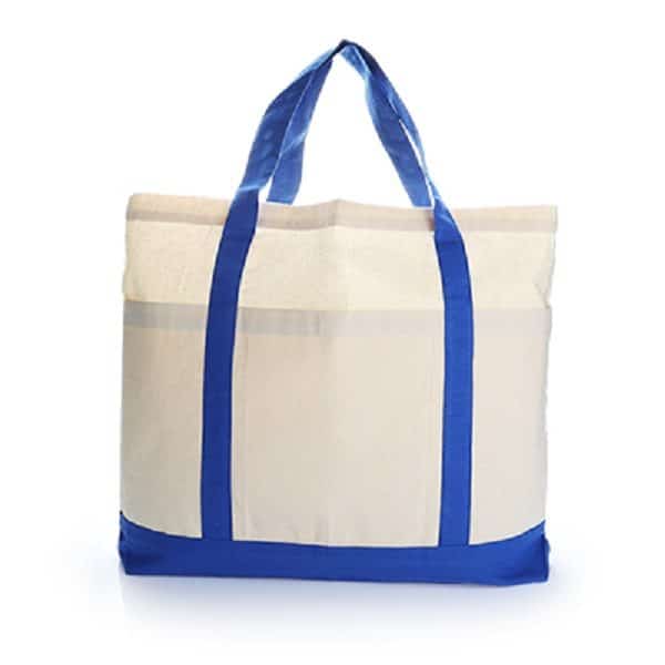 BGTS070 – Two Tone Cotton Tote Bag